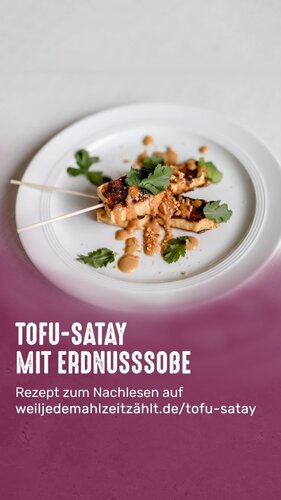 Tofu-Satay mit Erdnusssoße 🥜😋
Das vollständige Rezept mit allen Mengenangaben findet ihr zum Nachlesen auf 👉...