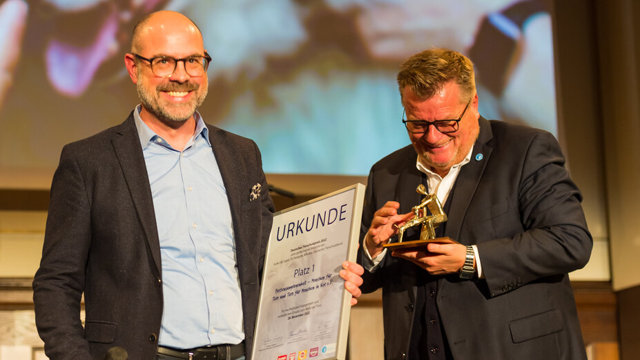 Verleihung des Deutschen Tierschutzpreises